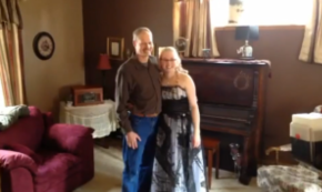 Camo, prom, military, army, hunting, fishing, outdoors, prom dress, formal dress, military father, father daughter