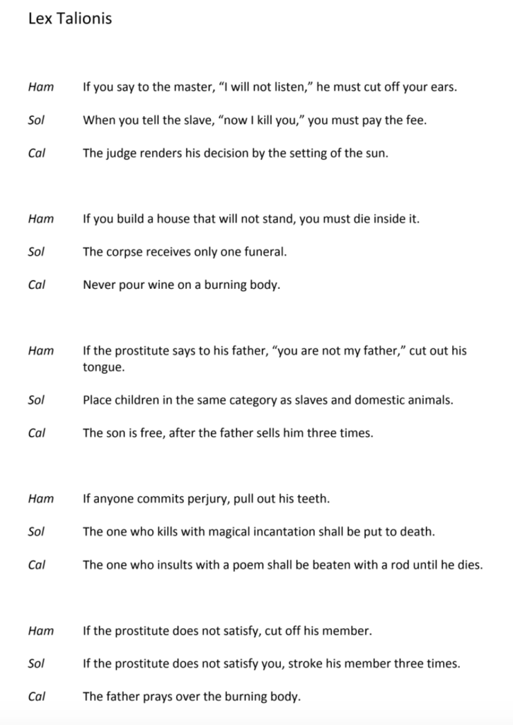 Poem Lex Tlionis