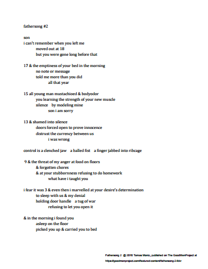 fathersong #2