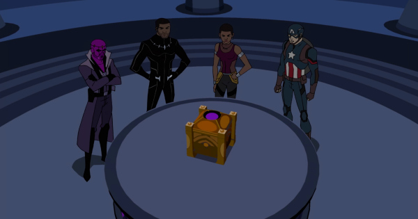 the lost temple, black panther's quest, marvel avengers, cartoon, season 5, review, disney xd