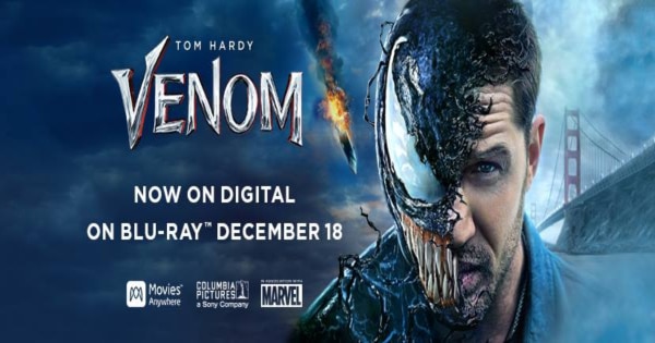 venom, anti hero, tom hardy, michelle williams, riz ahmed, blu-ray, review, marvel, sony pictures