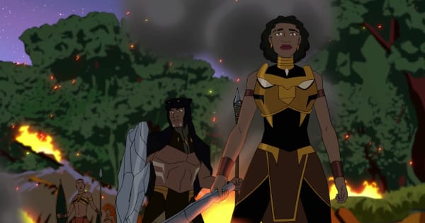 bashenga, black panther's quest, marvel avengers, cartoon, season 5, marvel animation, disney xd