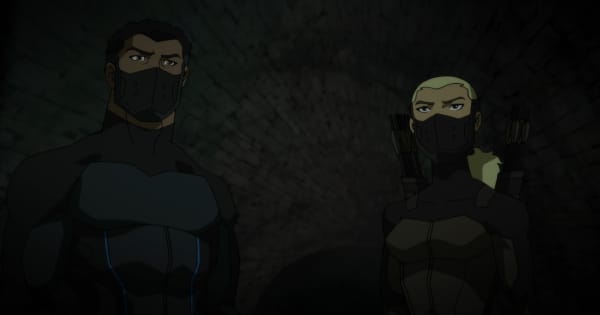 eminent threat, outsiders, young justice, tv show, animated, action, adventure, season 3, review, dc universe, warner bros television