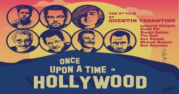 Once Upon A Time In Hollywood 2019 Poster