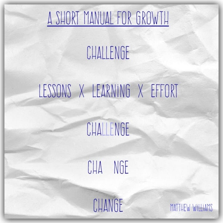 A Short Manual for Growth