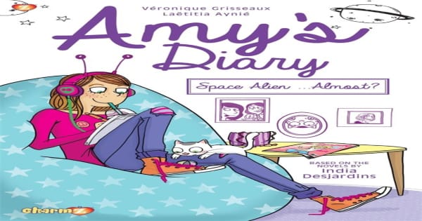 amy's diary, children's fiction, comic, graphic novel, Veronique Grisseaux, net galley, review, papercutz