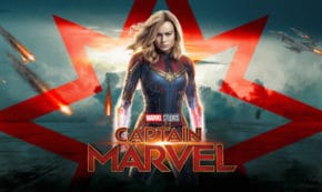 captain marvel, superhero, marvek, brie larson, samuel l jackson, clark gregg, review, walt disney pictures