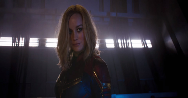 captain marvel, superhero, brie larson, samuel l jackson, jude law, clark gregg, blu-ray, review, walt disney pictures