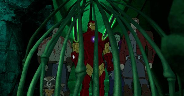 killer queen, guardians of the galaxy, animated, action, adventure, comedy, season 3, review, marvel animation, disney xd