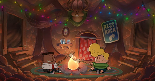 epic tales of captain underpants, tv show, animated, action, adventure, comedy, season 3, review, dreamworks animation, netflix