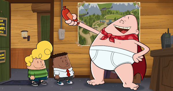 epic tales of captain underpants, tv show, animated, action, adventure, comedy, season 3, review, dreamworks animation, netflix