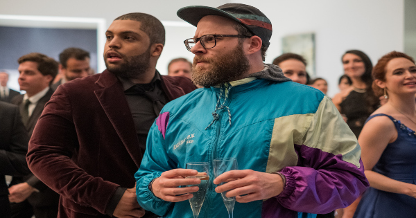 long shot, comedy, romace, seth rogen, charlize theron, blu-ray, review, lionsgate
