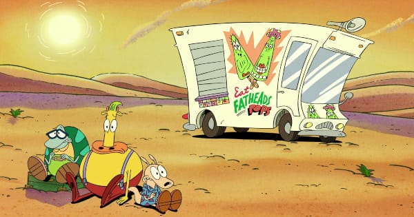 static cling, rocko's modern life, animated, comedy, special, review, nickelodeon, netflix