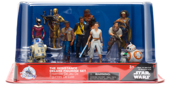 holiday gift guide, disney, star wars, rise of skywalker, figurine set, 2019, walt disney studios