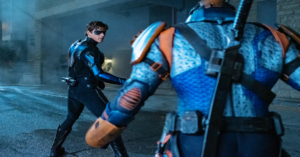 nightwing, titans, tv show, action, adventure, drama, season 2, review, dc universe, warner bros television