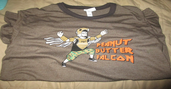 peanut butter falcon, comedy, drama, shia labeouf, dakota johnson, t-shirt, doll, press drop, lionsgate