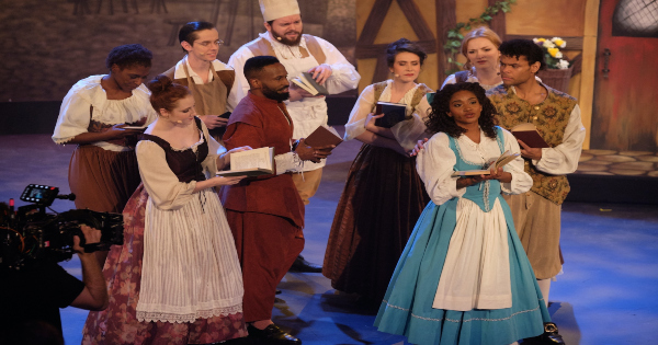 beauty and the beast, encore, tv show, reality, kristen bell, season 1, review, disney plus