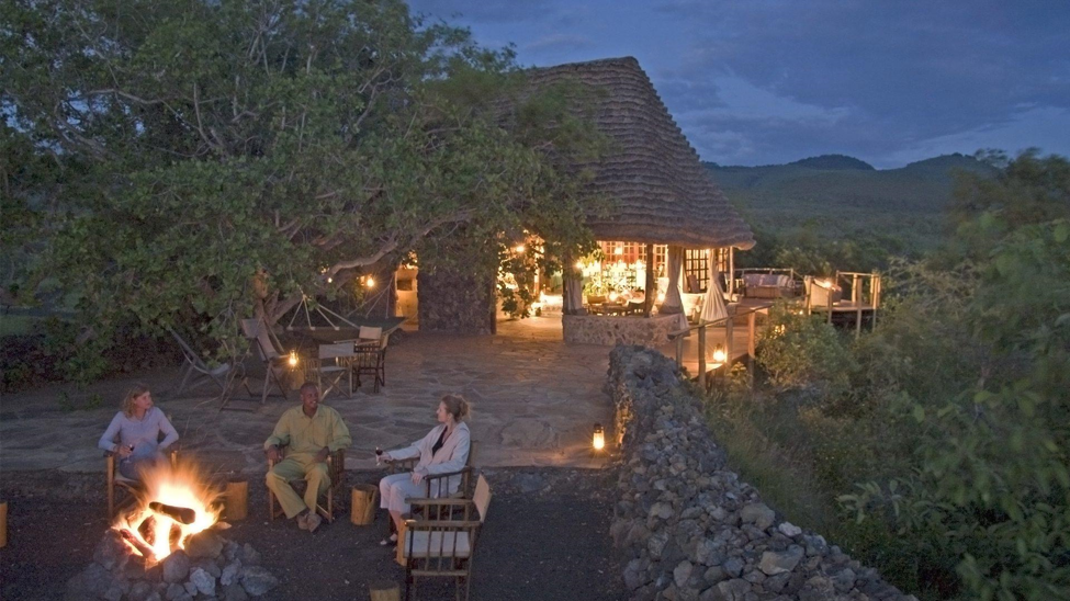 Eco-friendly African safari lodges - Campi ya Kanzi, Kenya 