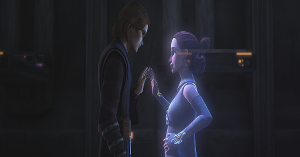 a distant echo, clone wars, star wars, computer animated, science fiction, action, season 7, review, disney plus