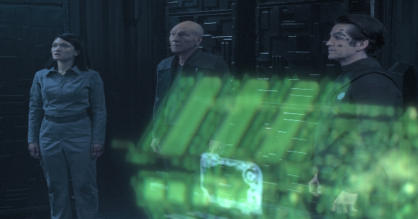 the impossible box, star trek picard, tv show, science fiction, drama, patrick stewart, season 1, review, cbs all access