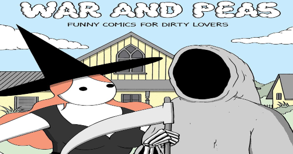 war and peas, comic, graphic novel, Jonathan Kunz, Elizabeth Pich, net galley, review, andrews mcmeel publishing