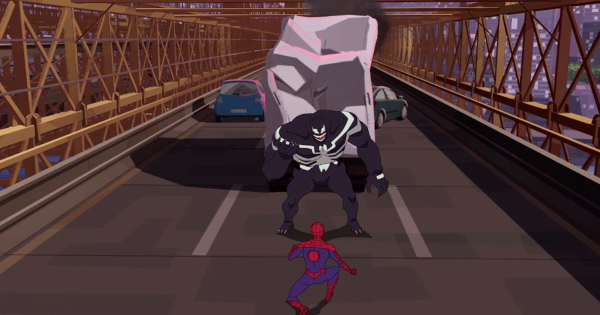 web of venom, spider-man, maximum venom, tv show, animated, marvel, season 3, review, marvel animation, disney xd