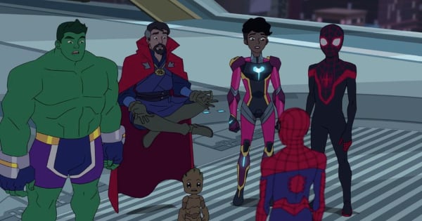 amazing friends, maximum venom, spider-man, marvel, tv show, animated, season 3, review, marvel animation, disney xd