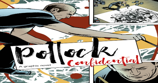 pollock confidential, arts, photography, comic, graphic novel, Onofrio Catacchio, net galley, review, laurence king publishing