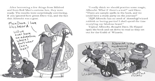 wizarding for beginners, chidlren's fiction, elys dolan, net galley, review, andrews mcmeel publishing