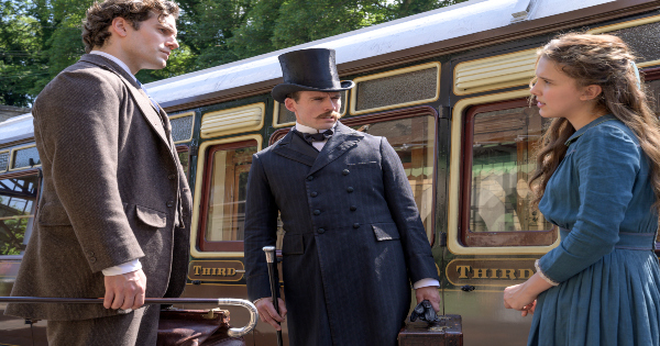 enola holmes, mystery, adaptation, millie bobby brown, henry cavill, helena bonham carter, review, warner bros pictures, netflix
