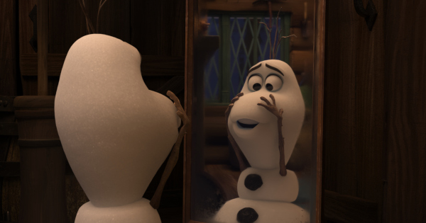 once upon a snowman, short, computer animated, frozen, review, disney plus