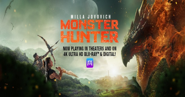monster hunter, action, science fiction, fantasy, Milla Jovovich, blu-ray, review, sony pictures