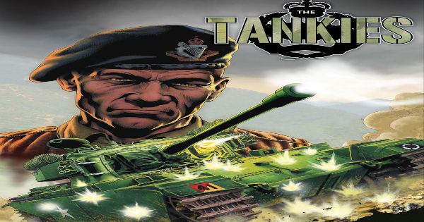 the tankies, comic, graphic novel, historical fiction, garth ennis, net galley, review, dead reckoning