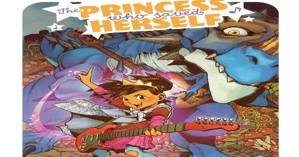 the princess who saved herself, children's fiction, comic, graphi novel, humor, greg pak, net galley, review, boom studios