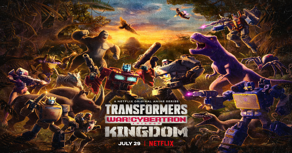kingdom, war for cybertron, transformers, computer animated, action, review, netflix
