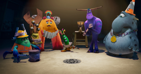 meet mift, monsters at work, tv show, computer animated, comedy, fantasy, season 1, review, disney plus