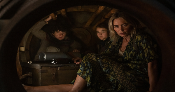 a quiet place 2, sequel, horror, john krasinski, blu-ray, review, paramount pictures