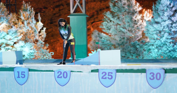 these boots are made for putting, holey moley, tv show, sports, competition, season 3, review, abc