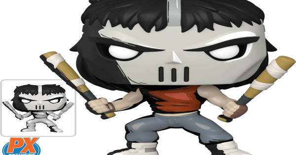 tmnt, casey jones, vigilante, funko pop, px previews, press release, entertainment earth, funko