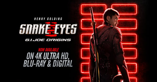 snake eyes, gi joe origins, action, drama, blu-ray, review, paramount pictures