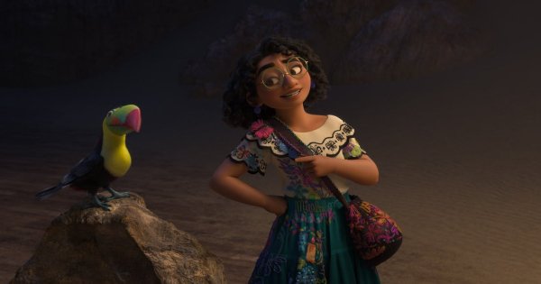 encanto, computer animated, musical, fantasy, comedy, review, walt disney studios