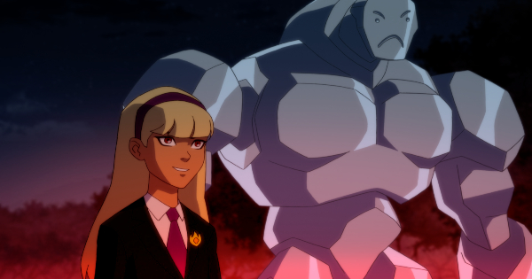 nomed esir, phantoms, young justice, tv show, animated, action, drama, season 4, review, warner bros animation, hbo max