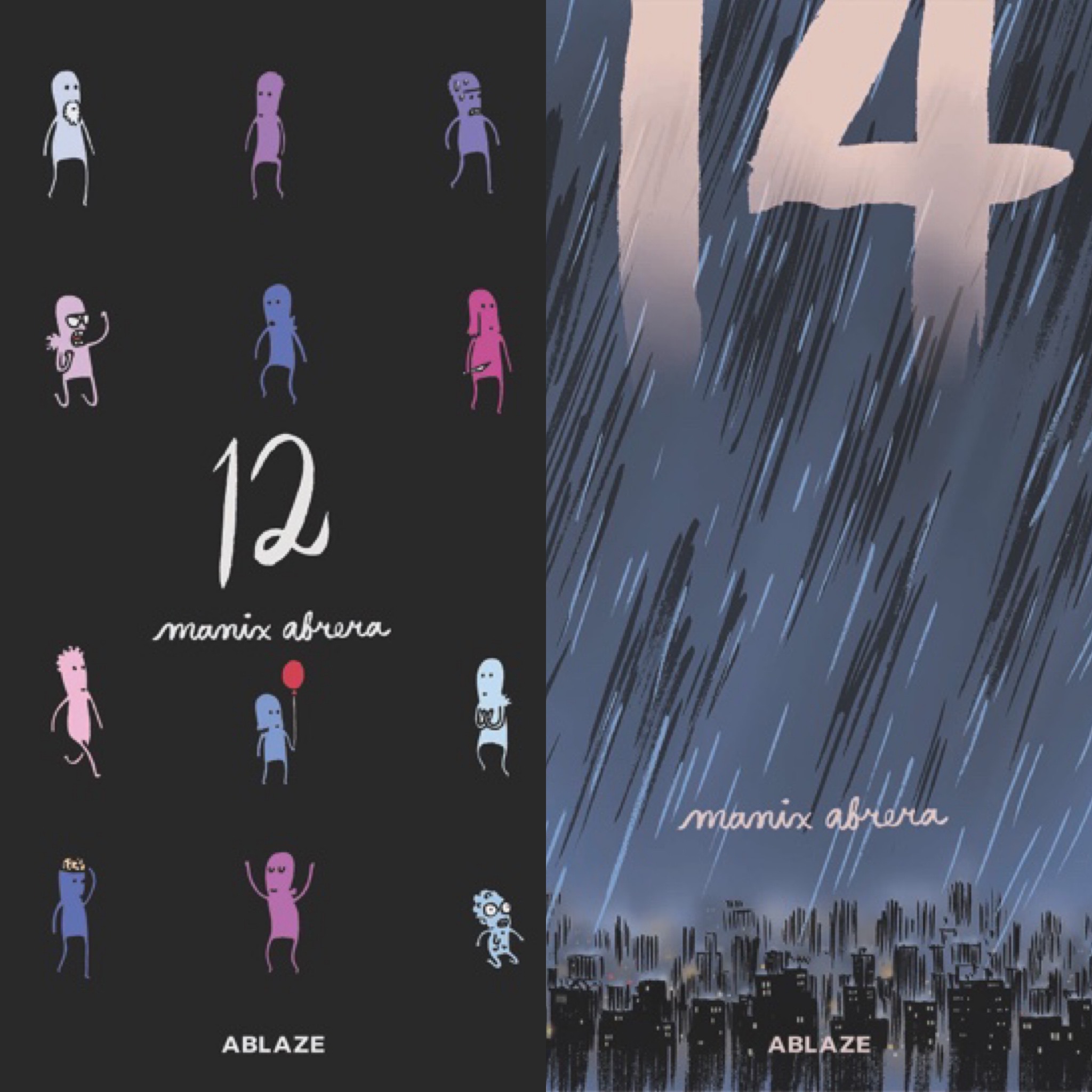 ABLAZE Touts “12” & “14” Graphic Novels By Filipino Creator “Manix” Abrera!