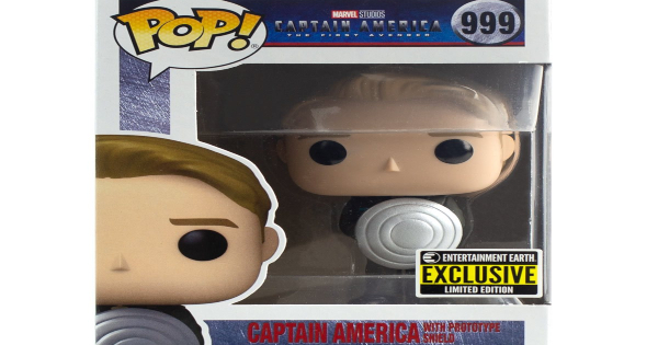 captain america, funko pop, prototype shield, marvel, exclusive, press release, entertainment earth, funko