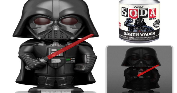 vinyl soda, darth vader, sith, star wars, press release, entertainment earth, funko