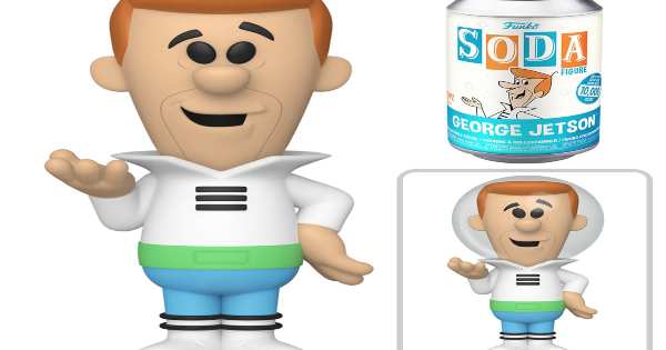vinyl soda, george jetson, the jetsons, press release, entertainment earth, funko
