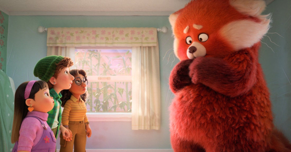 turning red, computer animated, comedy, fantasy, review, pixar animation, walt disney studios