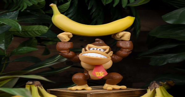 donkey kong, action, figure, super mario, exclusive, nintendo, press release, fun.com