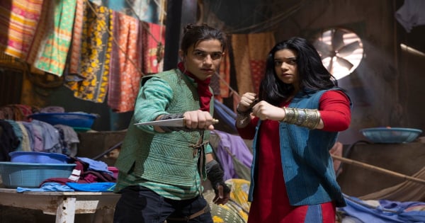 seeing red, ms marvel, tv show, comedy, adventure, review, marvel studios, disney plus