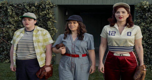 a league of their own, tv show, comedy, drama, sports, season 1, review, sony pictures television, amazon studios